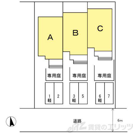 ベルコリーヌ(4LDK/1階)の間取り写真