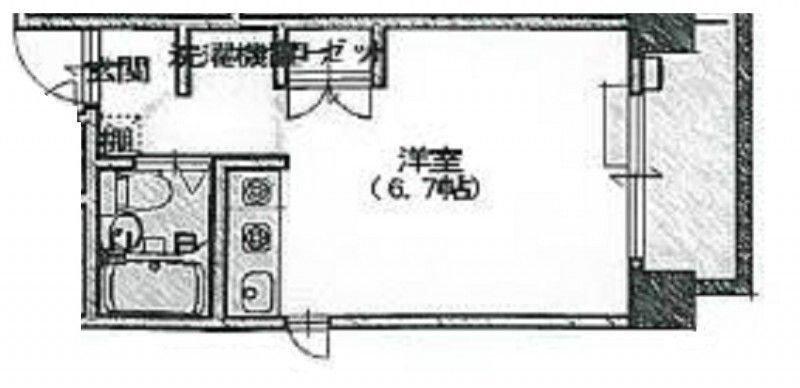 エスプライム新大阪2(ワンルーム/3階)の間取り写真