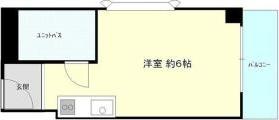 トラッディ吹田3(ワンルーム/1階)の間取り写真