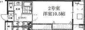 S-FORT江坂公園(1K/11階)の間取り写真