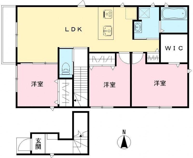 阪急電鉄京都線 高槻市駅 徒歩7分 2階建 築1年