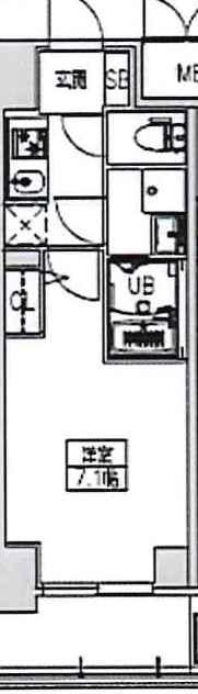 S-RESIDENCE千里丘(1K/5階)の間取り写真