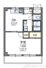 レオパレス康徳ハイツ(11DK/2階)の間取り写真