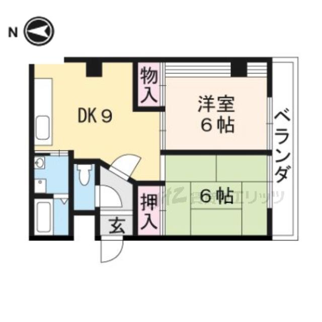 STマンションIII(2LDK/2階)の間取り写真