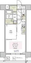 アーバネックス東梅田(1LDK/5階)の間取り写真