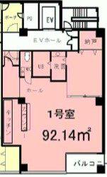 サムティフェイム新大阪Ⅱ号館(1LDK/8階)の間取り写真