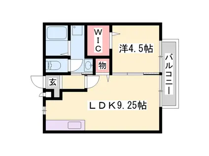サニーコートTS(1LDK/2階)の間取り写真