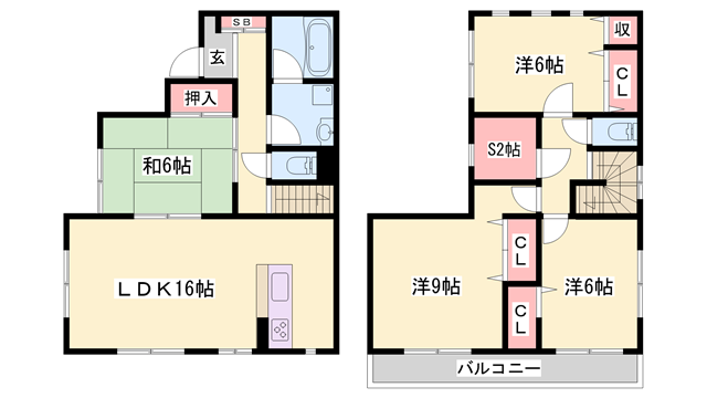 山陽本線 網干駅 徒歩12分 2階建 築12年