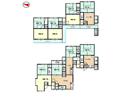 ファーマーズハウス(1K/2階)の間取り写真