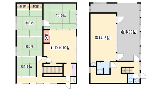 加古川線 社町駅 徒歩49分 2階建 築60年