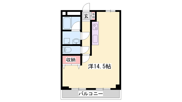 播但線 京口駅 徒歩10分 5階建 築54年