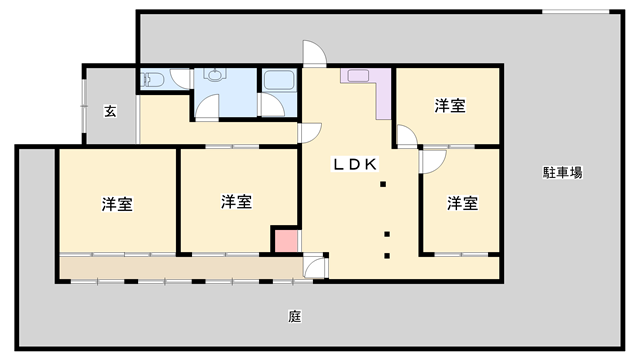 姫新線 播磨高岡駅 徒歩20分 1階建 築65年