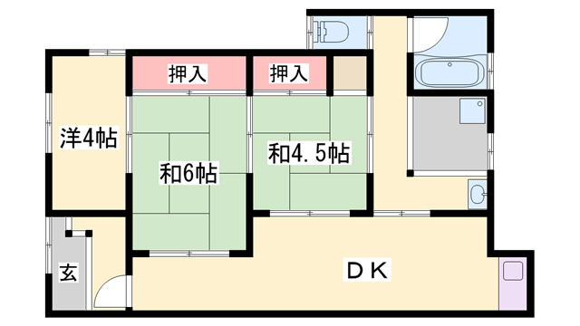播但線 野里駅 徒歩11分 1階建 築52年