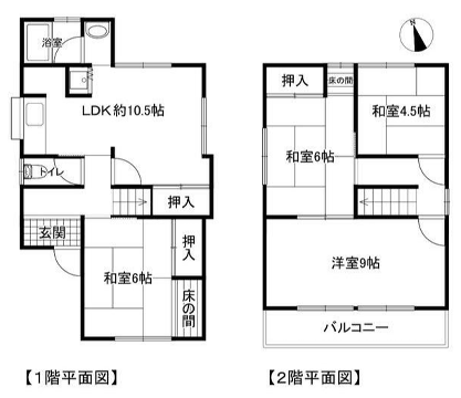 山陽電気鉄道本線 別府駅(兵庫) 徒歩13分 2階建 築52年