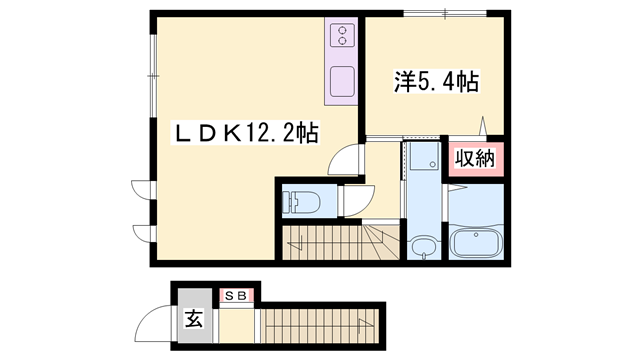 山陽本線 加古川駅 徒歩10分 2階建 築2年