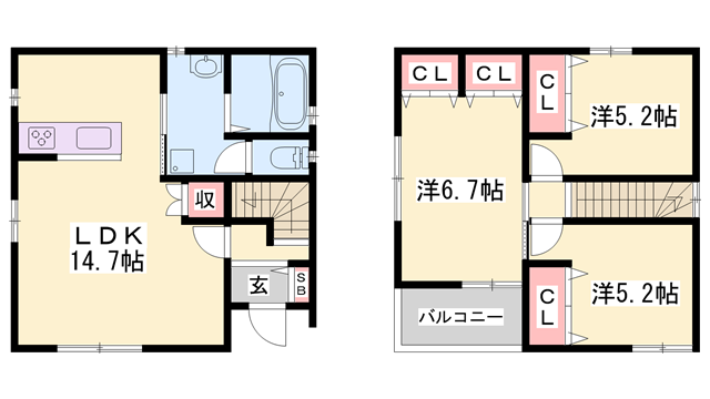 兵庫県加古郡稲美町 2階建 築13年