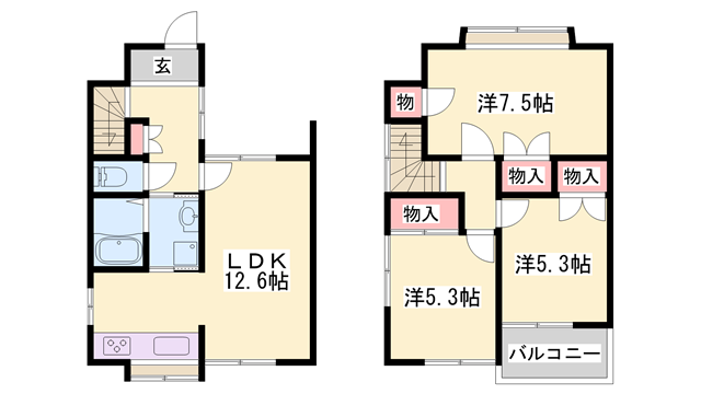 加古川線 加古川駅 徒歩19分 2階建 築35年
