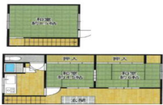 山陽本線 相生駅(兵庫) 徒歩16分 2階建 築48年