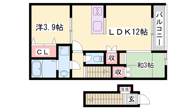 ピスカピスカ東二見B棟
