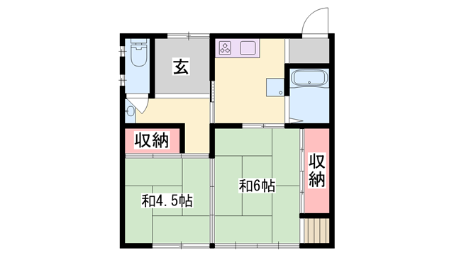 山陽電気鉄道網干線 平松駅 徒歩8分 1階建 築58年