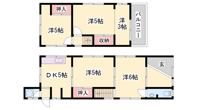 山陽電気鉄道本線 荒井駅(兵庫) 徒歩18分 2階建 築53年