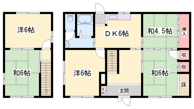 兵庫県姫路市 2階建 築32年