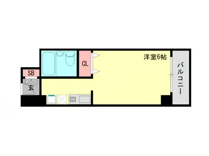 神戸市西神山手線 伊川谷駅 バス乗車時間：10分 大津和バス停で下車 徒歩5分 10階建 築31年(1K/7階)の間取り写真