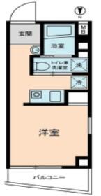 BASE東上野(ワンルーム/5階)の間取り写真