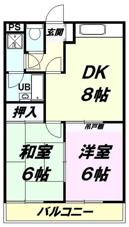 レヂオンス小手指 1階階 間取り