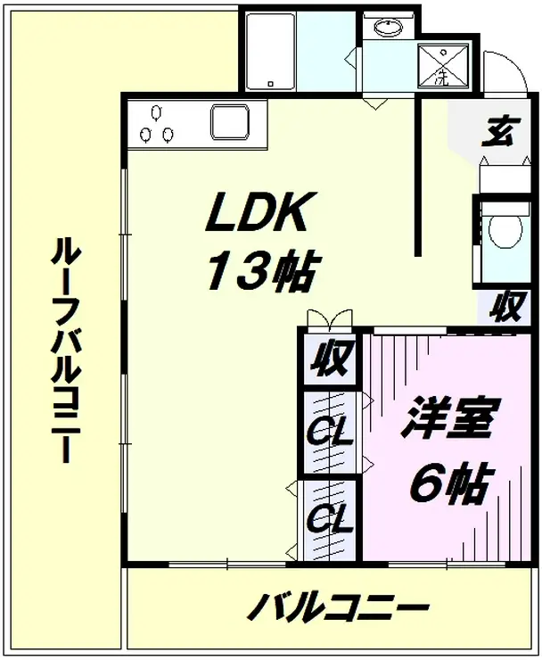 レヂオンス新所沢 3階階 間取り
