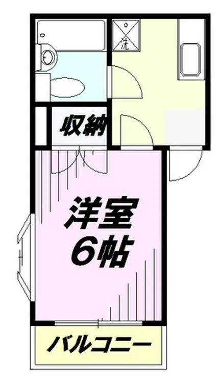 ノザーク所沢 3階階 間取り