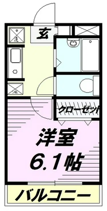 ADレジデンス小手指 2階階 間取り