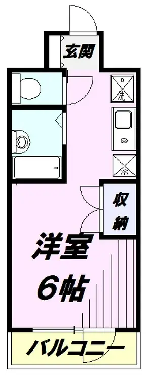 アルプ所沢 9階階 間取り