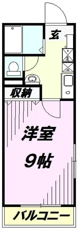 パルメゾン 2階階 間取り