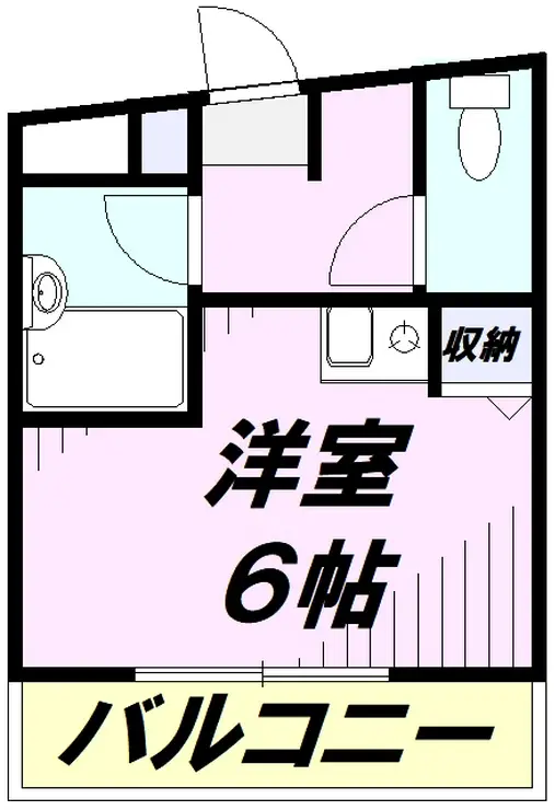 モンシャトー参番館 2階階 間取り