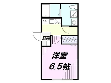 LAVIE AKITSU(1K/3階)の間取り写真