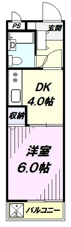煉瓦館39 2階階 間取り