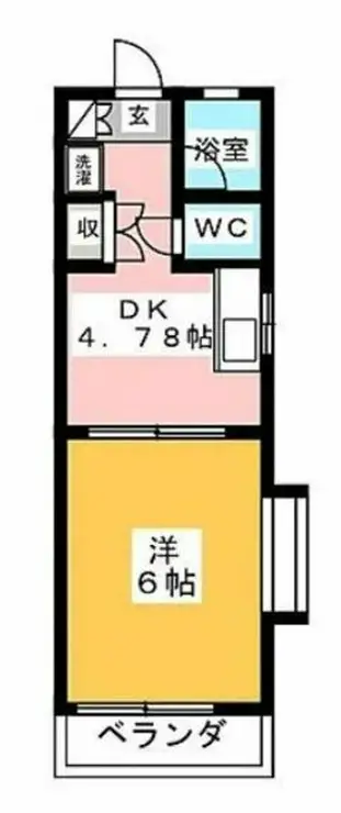 サンジュエリー所沢 2階階 間取り