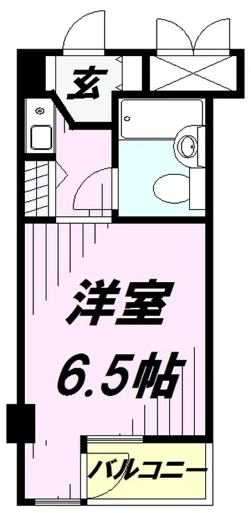 キャッスルマンション狭山祇園 4階階 間取り