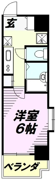 グランフォース所沢 4階階 間取り