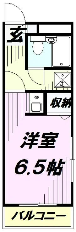 所沢メゾン3号館 1階階 間取り