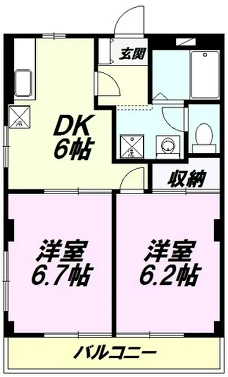 ドルフM 1階階 間取り