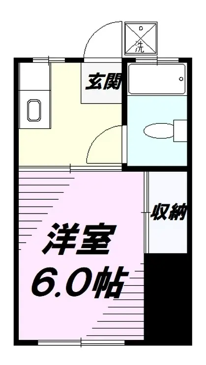 アパートマスヤ 2階階 間取り