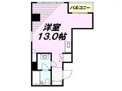 MJ POINT(ワンルーム/4階)の間取り写真