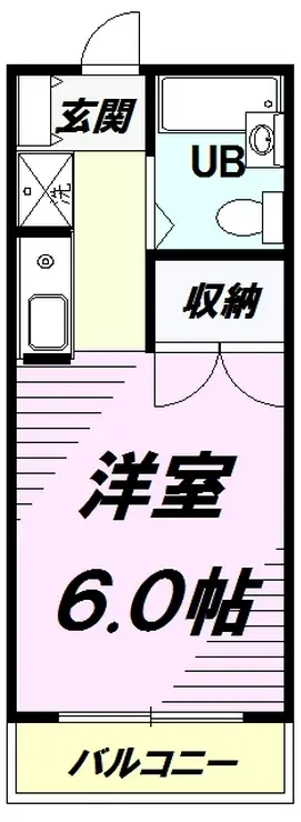瀬川ビル 2階階 間取り