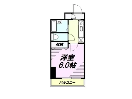 びおら女子学生寮(1K/3階)の間取り写真