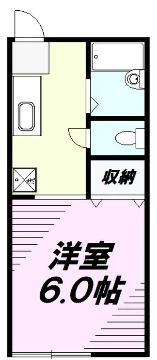 パークハイム多摩 1階階 間取り