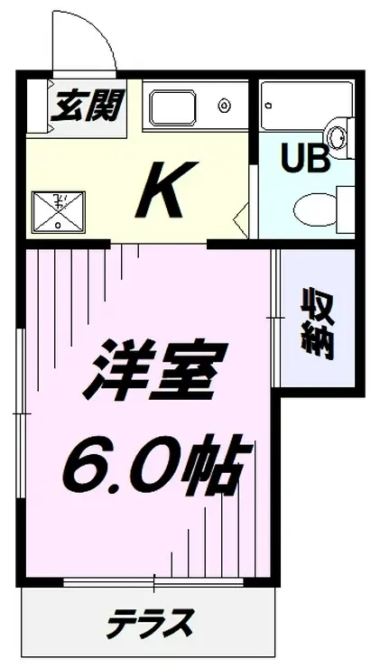 メゾンアイラ 1階階 間取り