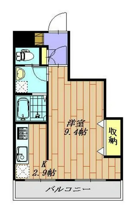 クレールOS 3階階 間取り