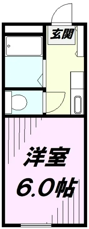 多摩セントラルビル 2階階 間取り
